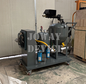 CE chứng nhận dB 500 xách tay ướt sandblaster cho thiết bị xây dựng 200L không bụi làm sạch thiết bị phun cát - Product Image 5