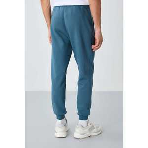 Pantalon de jogging en molleton vert forêt pour homme Cesar Orman, taille élastique, décontracté, respirant - Product Image 1
