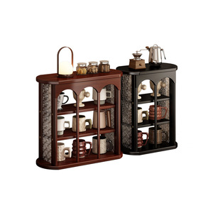Nine Compartment Cup Holder <b>Desktop</b> <b>Shelf</b> 3 Tier Storage Rack For Coffee Water Cups Home Office Organizer - Product Image 5