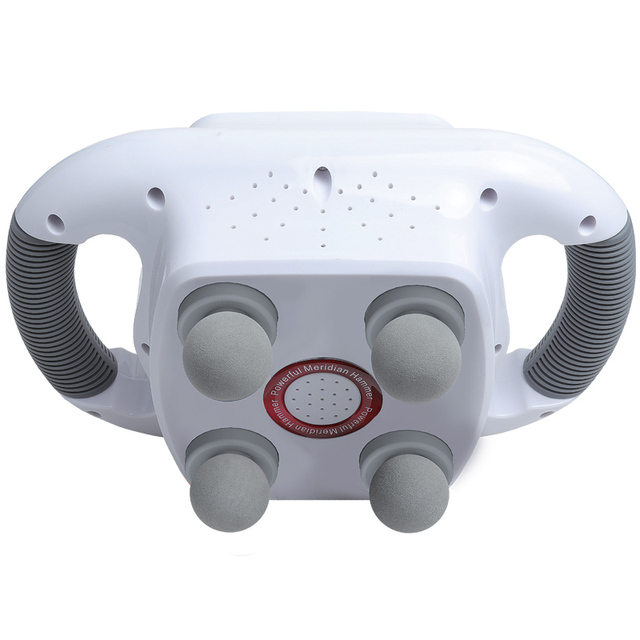Manufacturer Vibrating Tens Masajeador Para Lumbar Masajeador Espalda  Plug-in Version of the Massager Is 220v