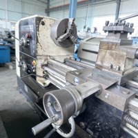 Vente à prix d'usine, tour universel horizontal d'occasion de marque Dalian, modèle CDS6166B, moyenne capacité, 380V, garantie 1 an, 1500mm
