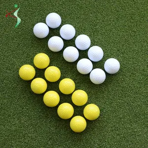 Bola Golf profesional bola Golf rentang Premium kosong rentang mengemudi Logo kustom latihan tahan lama bola golf