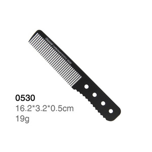 Juego de Peines Profesionales de Fibra de Carbono para Peinado, Herramientas de Estilismo de Salón, Diseño Clásico, Tamaño Grande, Color Negro - Product Image 3