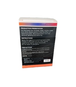 NIKELIANG fábrica al por mayor 50ml 200g 6 años de caducidad cuidado del coche restaurador de plástico para el coche componentes de plástico restaurar brillo - Product Image 6