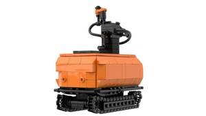 Ensemble de blocs de construction exclusif et personnalisé de véhicules de combat mécaniques, modèle d'ingénierie BRICK, pour exposition industrielle et cadeaux d'entreprise - Product Image 2