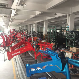 สายการประกอบจักรยานไฟฟ้า สายการประกอบรถจักรยานยนต์ สายการประกอบรถจักรยานยนต์ไฟฟ้า สายการผลิตลูกกลิ้งลำเลียงเหล็ก - Product Image 3