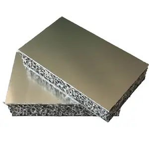 Pannelli per tetto in schiuma di alluminio a basso prezzo in alluminio espanso