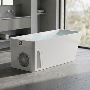 Système de Bain de Glace Tout-en-un Autonome avec Refroidisseur et Stérilisation à l'Ozone pour Baignoire, Filtration, Sport, Bien-être, Gym, Extérieur - Product Image 1