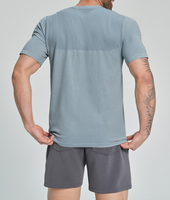 Camiseta Deportiva Personalizada para Hombre, de Alta Calidad, Tejido de Malla de 180-260 g/m², Corte Regular, para Entrenamiento