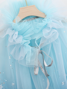 Cappotto con cappuccio invernale e autunnale <span class=keywords><strong>per</strong></span> <span class=keywords><strong>bambina</strong></span> - Avventura su neve e ghiaccio - <span class=keywords><strong>Vestito</strong></span> da principessa <span class=keywords><strong>Elsa</strong></span> - Antivento - Sciarpa <span class=keywords><strong>Elsa</strong></span> - Cappotto <span class=keywords><strong>per</strong></span> bambini - Product Image 2