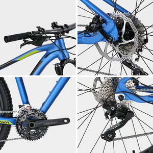 Vélo de montagne DOLOMIA, cadre en aluminium, 30 vitesses, frein à disque hydraulique, roues de 27,5 pouces, vélo de montagne DOLOMIA - Product Image 2