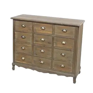 Luckywind Vintage Chic French Style Made Reclaimed Wood Cabinet Furniture From China