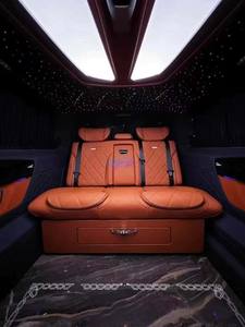 360 °   Asientos Giratorios de Cuero de Lujo Estilo Avión para Conversión de Furgonetas, Modelo Giratorio Cómodo Estilo Avión para <span class=keywords><strong>Vito</strong></span> Alphard - Product Image 2