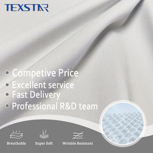 Tela de Punto Elástica 85% Poliéster 15% Spandex, 320GSM, para Vestidos, Trajes de <span class=keywords><strong>Danza</strong></span>, Ropa Deportiva y Leggings de Yoga - Product Image 2