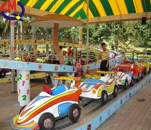 Erwachsene und Kinder Mini Shuttle Track Zug Auto Rennspiel Fahrten Park Spiele