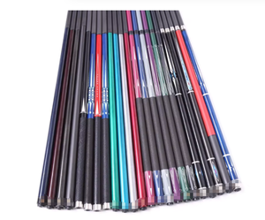 KS Custom Made Billiard Cues Carbon Fiber Lightweight Nine Ball Cue Pool Equipment Factory Standard Configuration Mid-wheel - Product Image 1