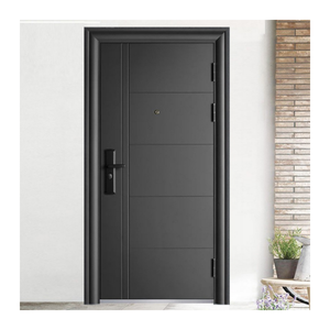 Puerta de Acero de Seguridad Antirrobo de Alta Calidad para <span class=keywords><strong>Entrada</strong></span> Principal, Puerta de Acero de Seguridad para Pared Exterior, <span class=keywords><strong>Puertas</strong></span> Blindadas para Villa - Product Image 5