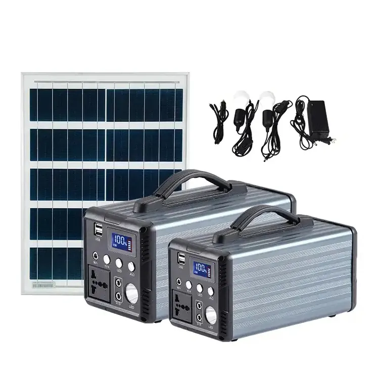 Omsen buon esterno portatile Energia solare batteria Energia solare centrale di alimentazione con Sola per la casa Tv Fan frigo Computer