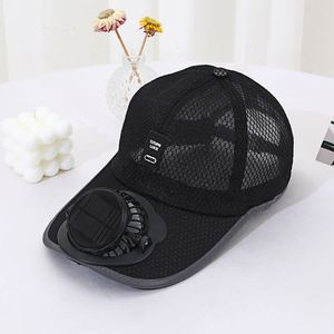 Sombrero con Ventilador Solar Maxfree al por Mayor, USB, para Exteriores, Montañismo, Pesca, Protección Solar, de Poliéster, 600mAh, Gran Capacidad - Product Image 3