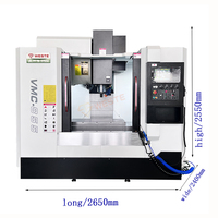 Centres d'usinage CNC 3/4/5 axes, fraisage CNC de métaux, machine de fraisage CNC WMC 855 industrielle