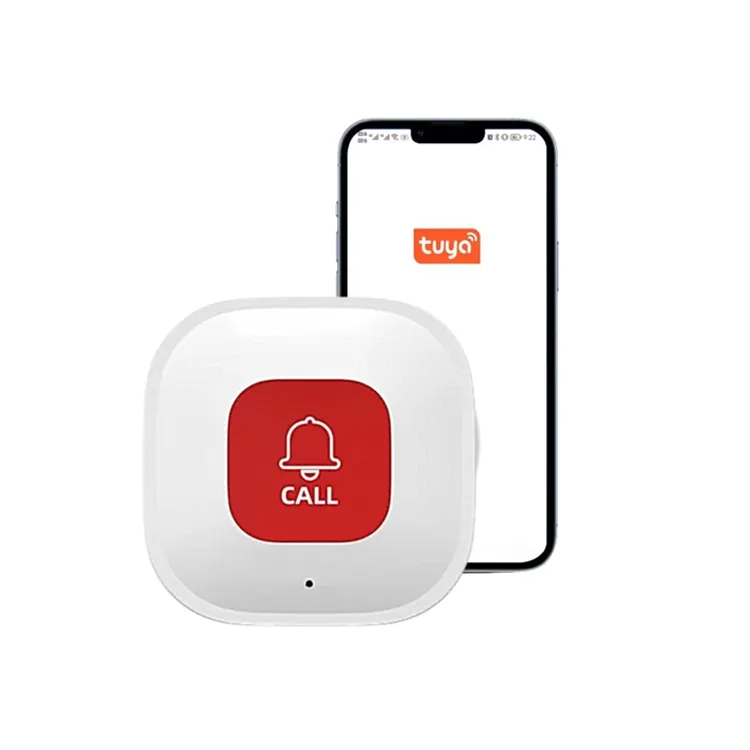smart SOS emergency panic push tuya WIFI call button alarm for smart home for old man chidren pregnant woman