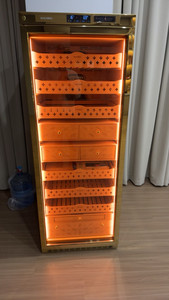 Humidor de cigarros Mon5800A de mayor capacidad listo para enviar con cajón envejecido Sistema de refrigeración por <span class=keywords><strong>agua</strong></span> Gabinete de cigarros - Product Image 5