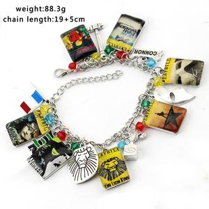 Pulsera de Alta Calidad con Diseño de Fantasma de la Ópera, Heather's, Les <span class=keywords><strong>Miserables</strong></span> y Wicked - Product Image 5