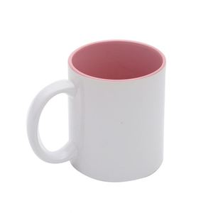 Wholesale 11Oz Food Grade <b>Ceramic</b> Sublimation Blanks Round Handle Custom Logo Heat Press Coffee <b>Mugs</b> - Product Image 3