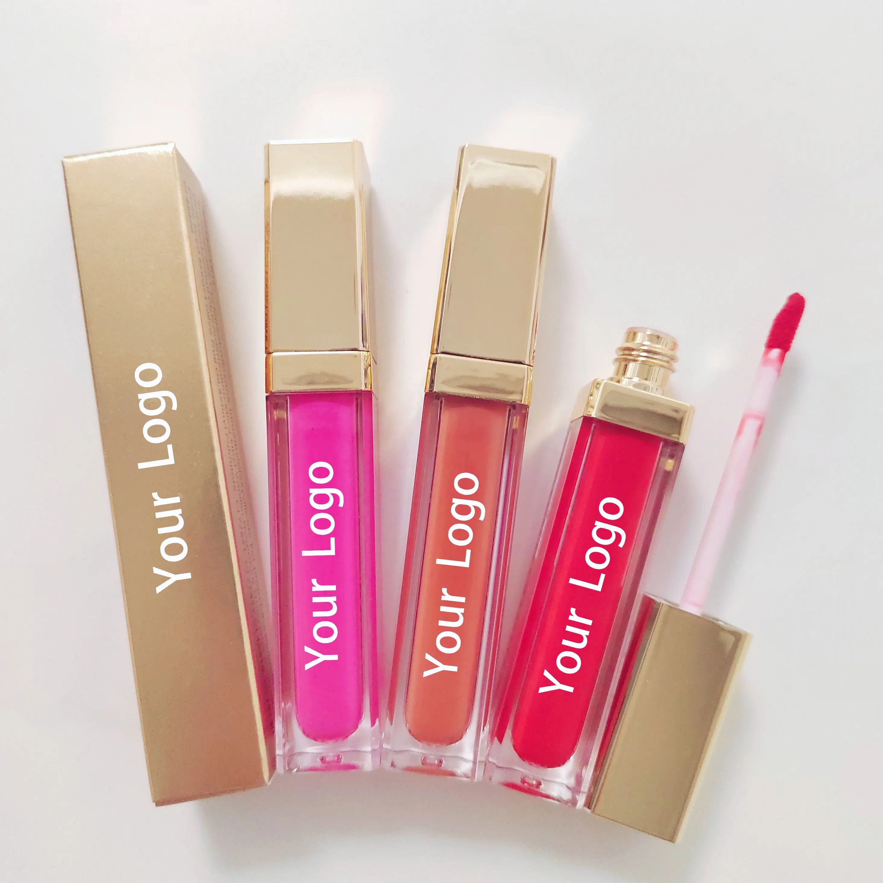 Customize Private Label Vegan Purple Lip Gloss Waterproof Cheap Matte Liquid Lipstick