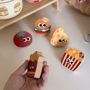 Cute Beechwood <b>Adhesive</b> <b>Hooks</b> 3-5kg Load Kitchen Bathroom Wall Mounted Novelty <b>Hooks</b> - Product Image 3