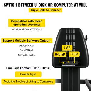 28in/720mm Offline <b>Vinyl</b> <b>Cutter</b> Plotter Machine with Floor Stand for Advertising Equipment - Product Image 3