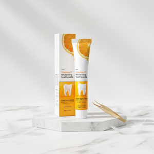 Lotion blanchissante à la vitamine C et B5, élimination des taches, éclaircissement pour les soins bucco-dentaires et gingivaux, déodorant pour les dents - Product Image 1