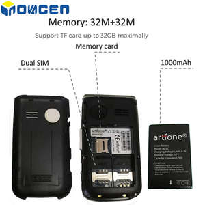 <span class=keywords><strong>Artfone</strong></span> MTK 2G Senior Flip Phone avec S0S Key Speed Dial Charging Cradle/Big Font Big Speaker Long Standby 2.4 ''Big Display - Product Image 5