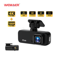 Perekam DVR Mobil Lensa Ganda dengan Kamera Depan 4K dan Belakang 1080P Layar IPS Perekam Loop dengan Harga Bersaing
