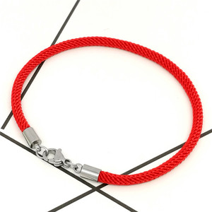 Red String <b>Bracelet</b> 3mm <b>Adjustable</b> Lucky <b>Bracelet</b> For Couples Unisex Jewelry Gift - Product Image 4