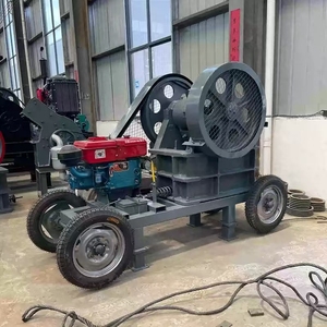 Melhor Mini Triturador De Pedra Triturador De Mandíbula Móvel Mini Pequena Pedra Quebrando A Máquina para Venda - Product Image 1