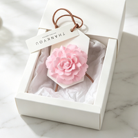Diffuseurs d'huiles essentielles en céramique parfumée en forme de fleurs pour la maison, la voiture et l'hôtel – Décoration et désodorisants suspendus en gros