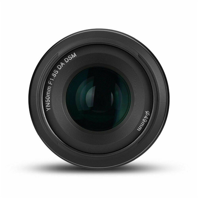 YONGNUO Large Aperture Auto Focus Camera Lens YN50mm F1.8 II Lens Standard Prime Lens for Canon EOS 70D 5D2 5D3 600D DSLR Camera
