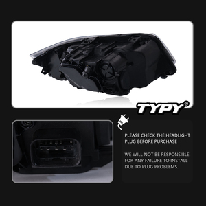 เลนส์ LED สองสี 12V 6000K ไฟวิ่งกลางวันและไฟเลี้ยว รุ่นใหม่สำหรับปี 2005-2012 สำหรับชุดไฟหน้าซีรีส์ 3 E90 - Product Image 6