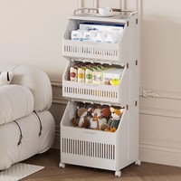 Panier à linge pliable à 2 niveaux - Grand panier à linge sale en PP+ABS pour salle de bain et chambre à coucher