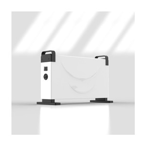 Calentador portátil de fácil movimiento, convector blanco de pie <span class=keywords><strong>con</strong></span> rueda - Product Image 2