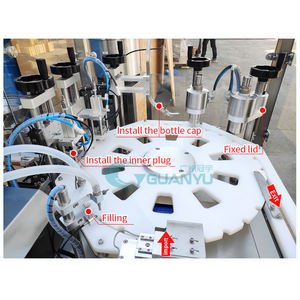 Machine de remplissage liquide de bouteille cosmétique de capsule d'huile d'<span class=keywords><strong>injection</strong></span> d'<span class=keywords><strong>acide</strong></span> entièrement automatique - Product Image 4