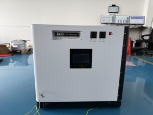 Système de stockage d'énergie résidentiel 6kW 15kWh, onduleur à onde sinusoïdale pure 230V, entrée solaire MPPT 9kW, batterie LiFePO4 6000 cycles - Product Image 1