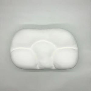 Egg Pillow Memory <b>Foam</b> Lumbar Support Orthopedic Pillow White Oblong <b>Shape</b> 600 Grams Adult Use - Product Image 1