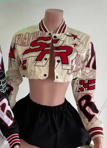 C0843 Venta al por mayor Hot Sales Designer Print Fashion Coat New Hot Sales Chaquetas para mujeres - Product Image 6