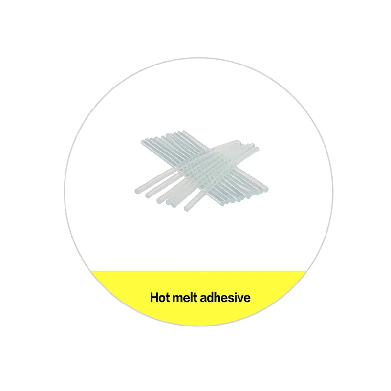 Hot Melt Strip Home Practical Hot Melt Glue Stick Paper Process Transparent Adhesive 11mm