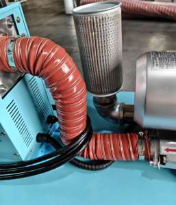 Réchauffeur d'air électrique industriel de la température 7.5KW réglable avec le ventilateur à haute pression - Product Image 2