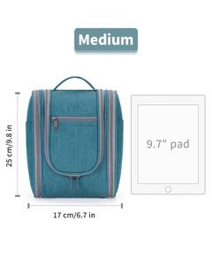 Large Toiletry Organizer Hanging Dopp Kit Hygiene Bag <b>Shower</b> Organizer with <b>Hook</b> Hanging Travel Toiletry Bag for Women & Men - Product Image 5