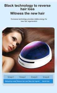 Tratamiento para la Caída del Cabello con Láser de Diodo, Casco LLLT KN-8000B para el Tratamiento de la Alopecia <span class=keywords><strong>Areata</strong></span> - Product Image 6