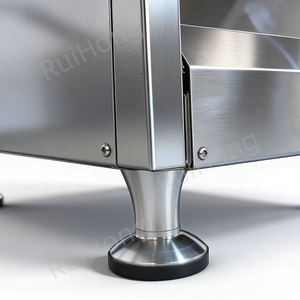 Commerciële professionele roestvrijstalen gasfriteuse van 18 liter met filter voor restaurants en fastfoodzaken - Product Image 3